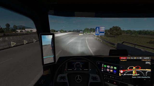 LE NOUVELLE ACTROS MP5 A DÉBARQUÉ I Euro Truck Simulator 2 смотреть онлайн