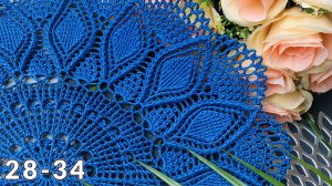 Салфетка крючком, Джессика, 28-34.mp4