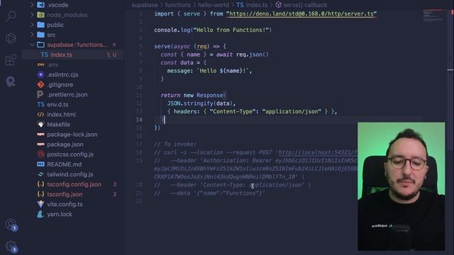 Edge functions with @Supabase — Course part 19 смотреть онлайн