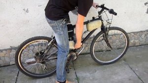 Заводим мотовелосипед