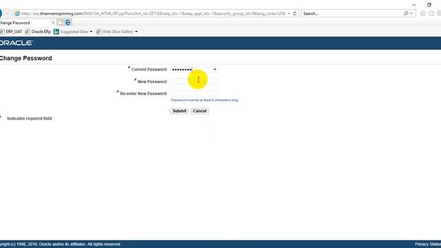 Đăng nhập và thay đổi Password Oracle EBS смотреть онлайн