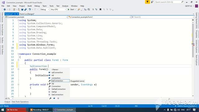 connection string Demo смотреть онлайн
