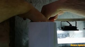 Меняю наполнитель для внешнего фильтра в аквариуме