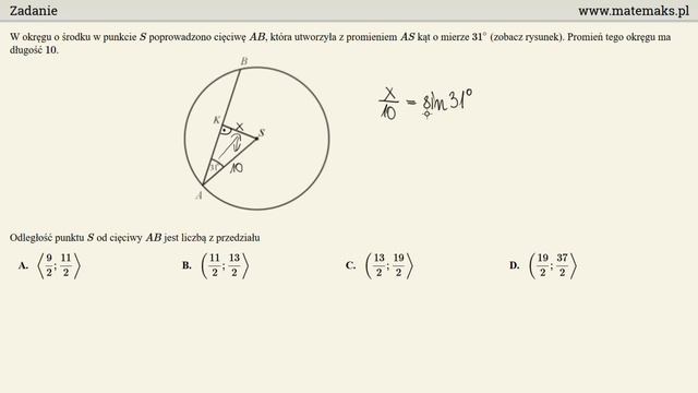 Zadanie 13 - matura 5 maja 2016 смотреть онлайн