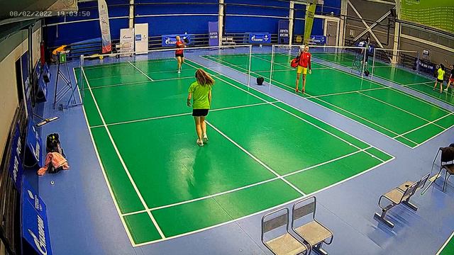 «Хрустальный волан» . Взрослые. День 1. КОРТ 1. смотреть онлайн