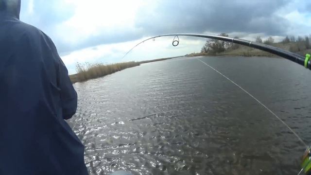 #Рыбалка#Веселовское водохранилище - 2-е Балки . Ростовская область конец марта 2019 смотреть онлайн