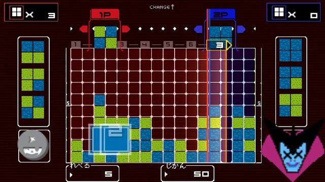 [Lumines: Puzzle Fusion (PSP)] VS CPU Mode смотреть онлайн