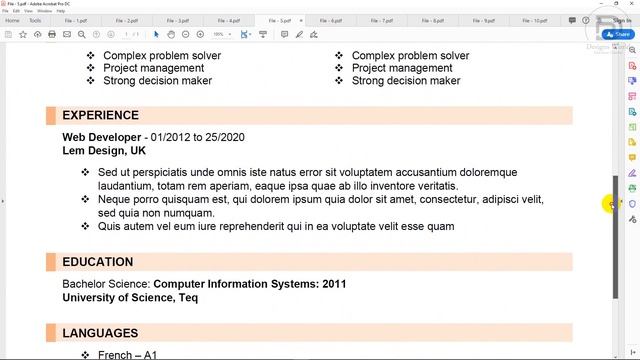 Top 10 Best Resume Templates Free Download ⬇ 2022 смотреть онлайн