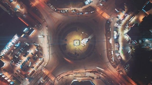 Drone Night Timelapse 4k /Hyperlapse / 4к Таймлапс с помощю дрона в Черновцах смотреть онлайн
