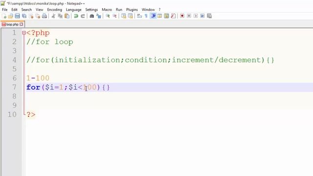 PHP Basic Tutorial Bangla Part 10(PHP for loop) смотреть онлайн