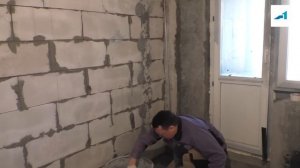 Установка маяков на стены за 4 минуты! Способ простой и быстрый.