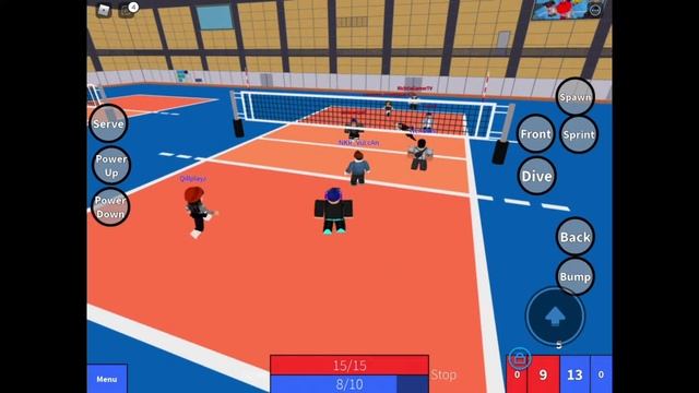 Using the stop set in Roblox Volleyball 4.2!! | Roblox смотреть онлайн