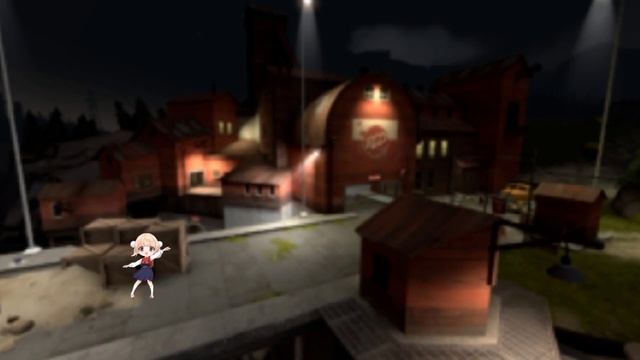 Shigure Ui Loli dance, но это карты из tf2 (захват флага). (9mm go BANG) смотреть онлайн