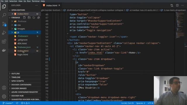 [Firebase - Javascript] - 21 Errata no arquivo index смотреть онлайн