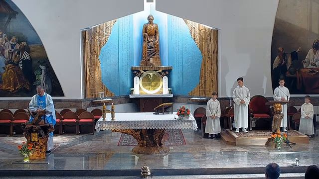 Marijino vnebovzetje, 15. avgust 2023 - prenos svete maše iz cerkve sv. Jožefa смотреть онлайн