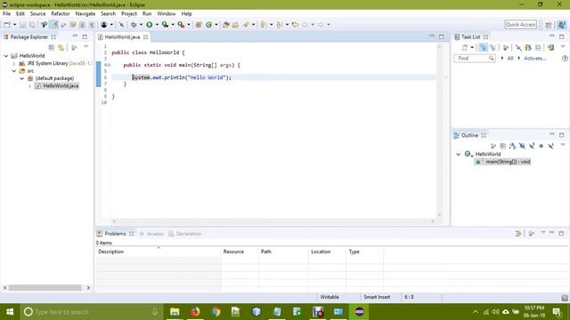 Core Java 02 Hello World Using Eclipse смотреть онлайн