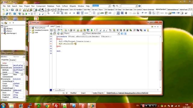 Урок №6 - Потоки. Однопототочность смотреть онлайн