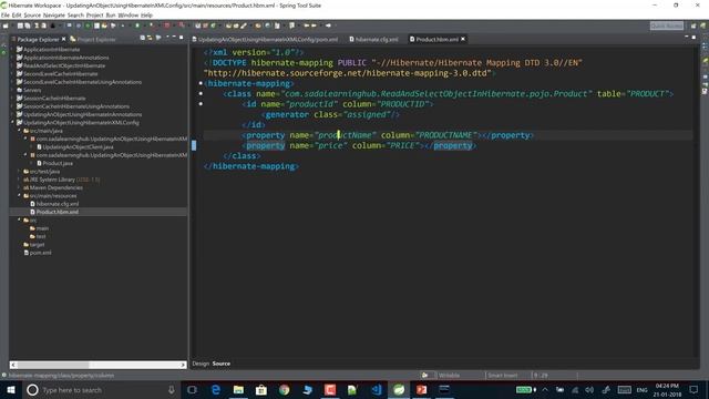 Lesson - 16 : Hibernate - Updating an Object using XML and Annotation based Configuration смотреть онлайн