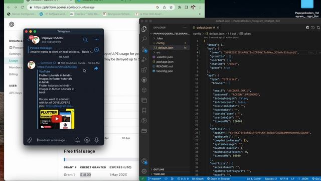How To Create And Integrate Chatgpt In Telegram Bot | How To Deploy Telegram Bot смотреть онлайн