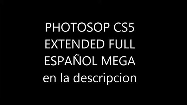 Photoshop cs5 full por mega смотреть онлайн