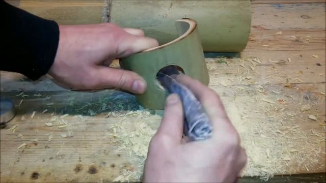 КАК СДЕЛАТЬ ПОДСВЕЧНИК ИЗ БАМБУКА   /// CANDLESTICK DIY