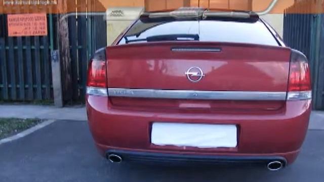Opel Vectra C 2.0 Turbo Dupla Sportkipufogó Hang