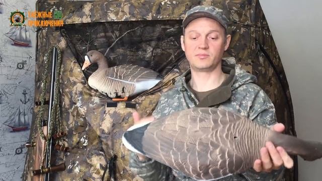 Лучший набор для охоты на гуся!/Обзор засидки, муляжей и манков смотреть онлайн