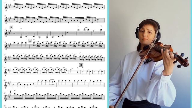 Experience - Ludovico Einaudi - violin and piano version | music sheet смотреть онлайн