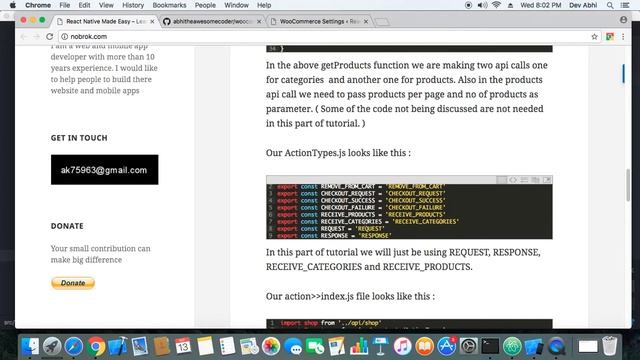 Build Shopping Cart App with React Native and Woo Commerce – Part 1 смотреть онлайн