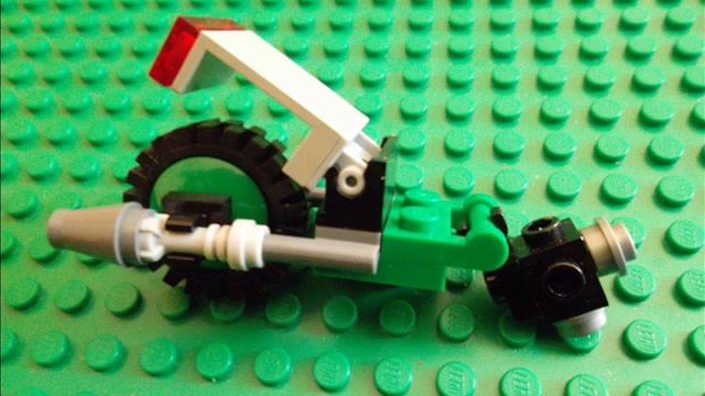 lego green chopper bike смотреть онлайн