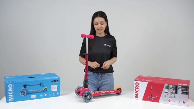 НОВИНКА: Обзор на самокаты Mini Micro Deluxe складной смотреть онлайн