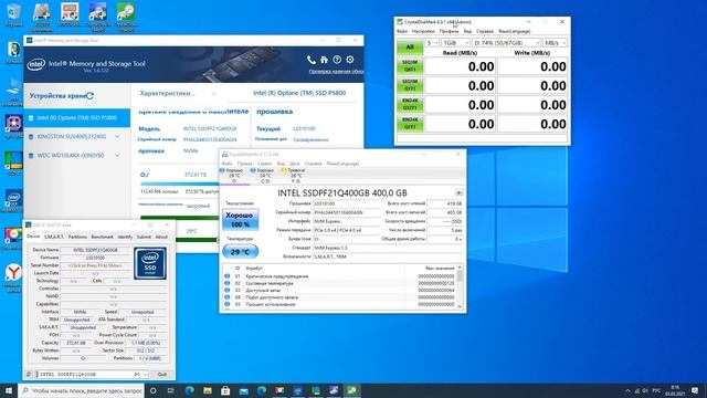 Краткий обзор review Intel Optane SSD DC 5800X+Intel PCIe 3.0 смотреть онлайн