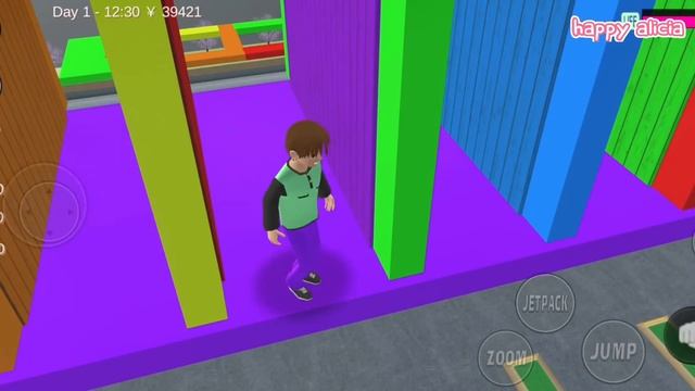 Yuta Ikut Parkour P3langi Jadi Rusuh Gara Gara Mio??? | Sakura School Simulator | Happy Alicia смотреть онлайн
