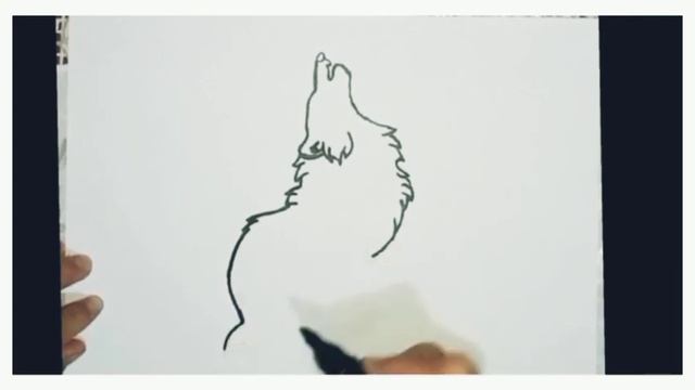 Bolalar uchun bo'ri rasmini chizish. Нарисовать волка для детей. Drawing a wolf picture for kids смотреть онлайн