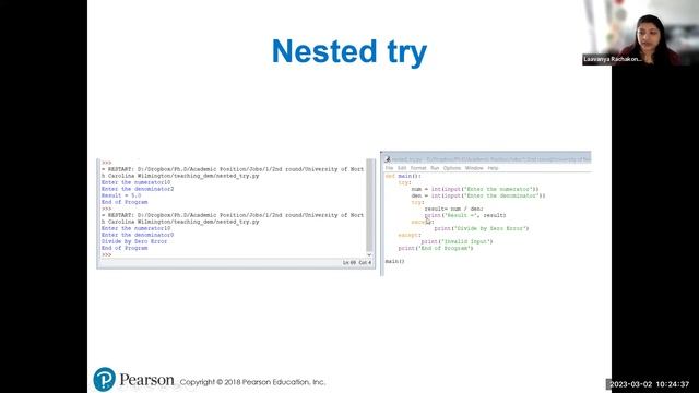 Ch605: Exceptions and Exception Handling смотреть онлайн