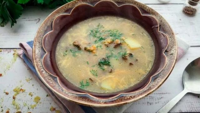 Грибной суп по-польски рецепт приготування в описах