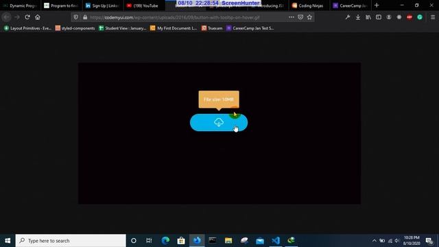React tooltip смотреть онлайн