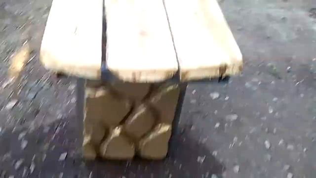 Скамейка своими руками продолжение4