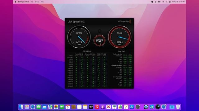 Disk Speed Test: 2021 MacBook Pro (16-inch, M1 Max, 64GB, 2TB) смотреть онлайн