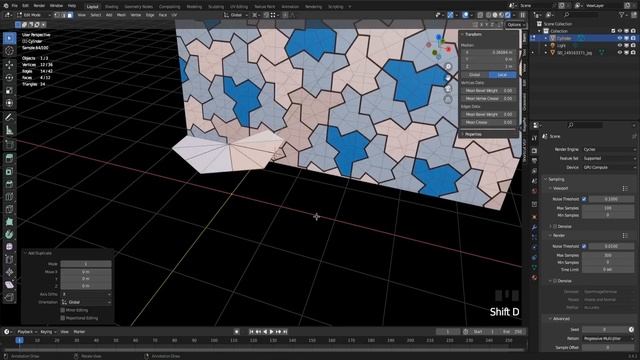 Blender Modeling Tutorial // The Einstein / The Hat // aperiodic Mono-Tile non-periodic Tessellatio смотреть онлайн