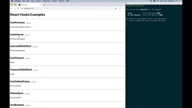 Learn React Hooks | 8. Using Community Hooks смотреть онлайн