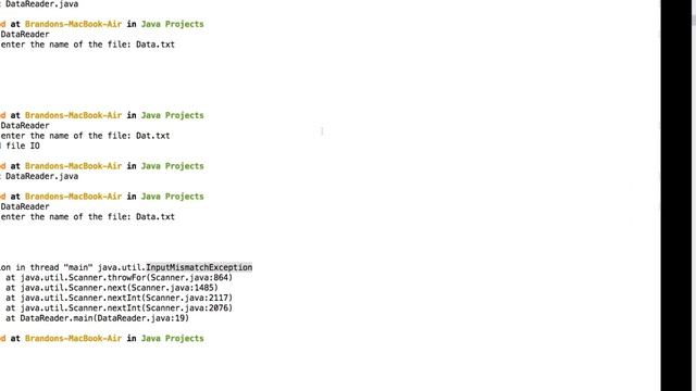 Polymorphic Exceptions and Multi Catch Blocks смотреть онлайн