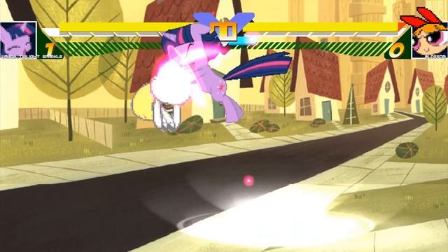 Twilight Sparkles (My Little Pony) vs Blossom (My Little Pony) - Ultimate Mugen Fight 2016 смотреть онлайн