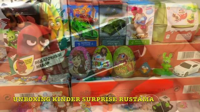 Мега Обзор Коллекции Яиц С Сюрпризом из разных серий.Unboxing Surprise Eggs смотреть онлайн