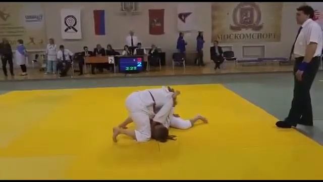 Чемпионат Москвы по джиу джитсу 20 11 2016 четверьфинал Коновалюк VS Дьяконова смотреть онлайн