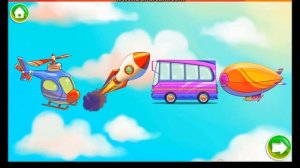 Учим транспорт с детьми.  Наземный транспорт.  Воздушный транспорт. Водный транспорт.