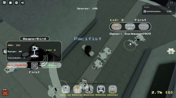 [Undertale Tower Defense] TRUE LAB GRINDING (Secret encounter.) (also terraria at the end)