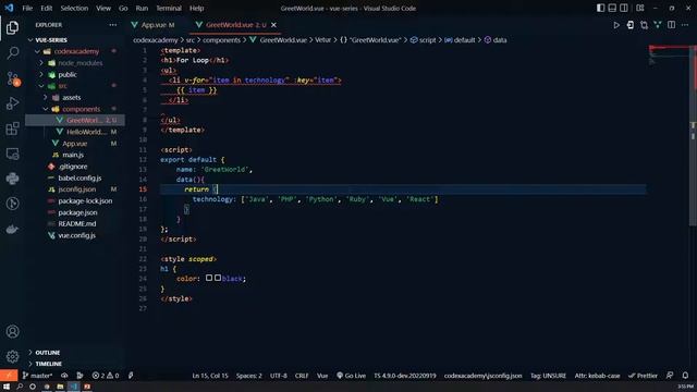 Vue JS 3 Tutorial in Bangla - For Loop #14 смотреть онлайн