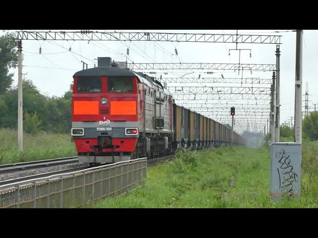 2ТЭ10М-К 3361, 2М62УК-0150 и 2ТЭ10М-К 2523 смотреть онлайн