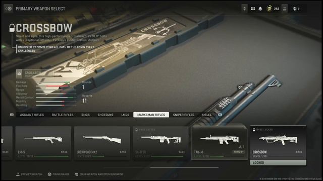 how to unlock the crossbow in modern warfare 2 (Complete Path of thee Ronin Challenges) смотреть онлайн
